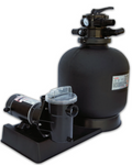 19'' High Performance Filter Combo - with 1 HP Pump