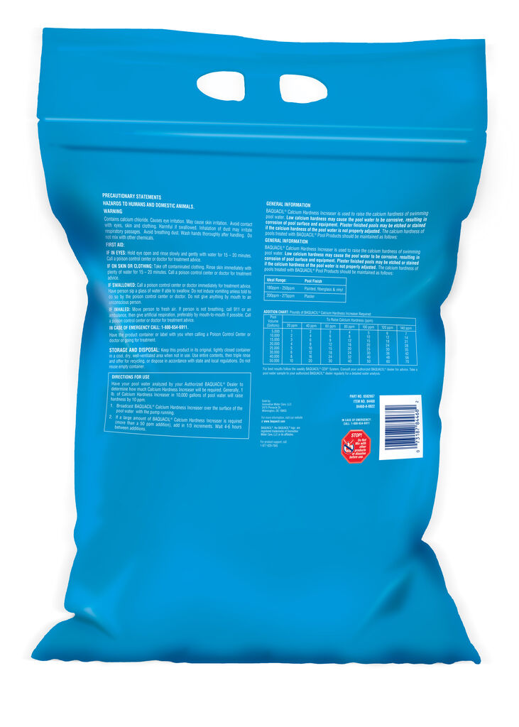 BAQUACIL Calcium hardness Increaser 20LB