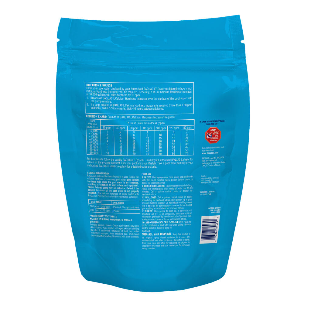 BAQUACIL Calcium Hardness Increaser 8LB