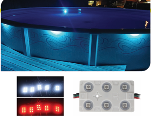 LED Light Inset Option For All Drop In Step w/Bluetooth